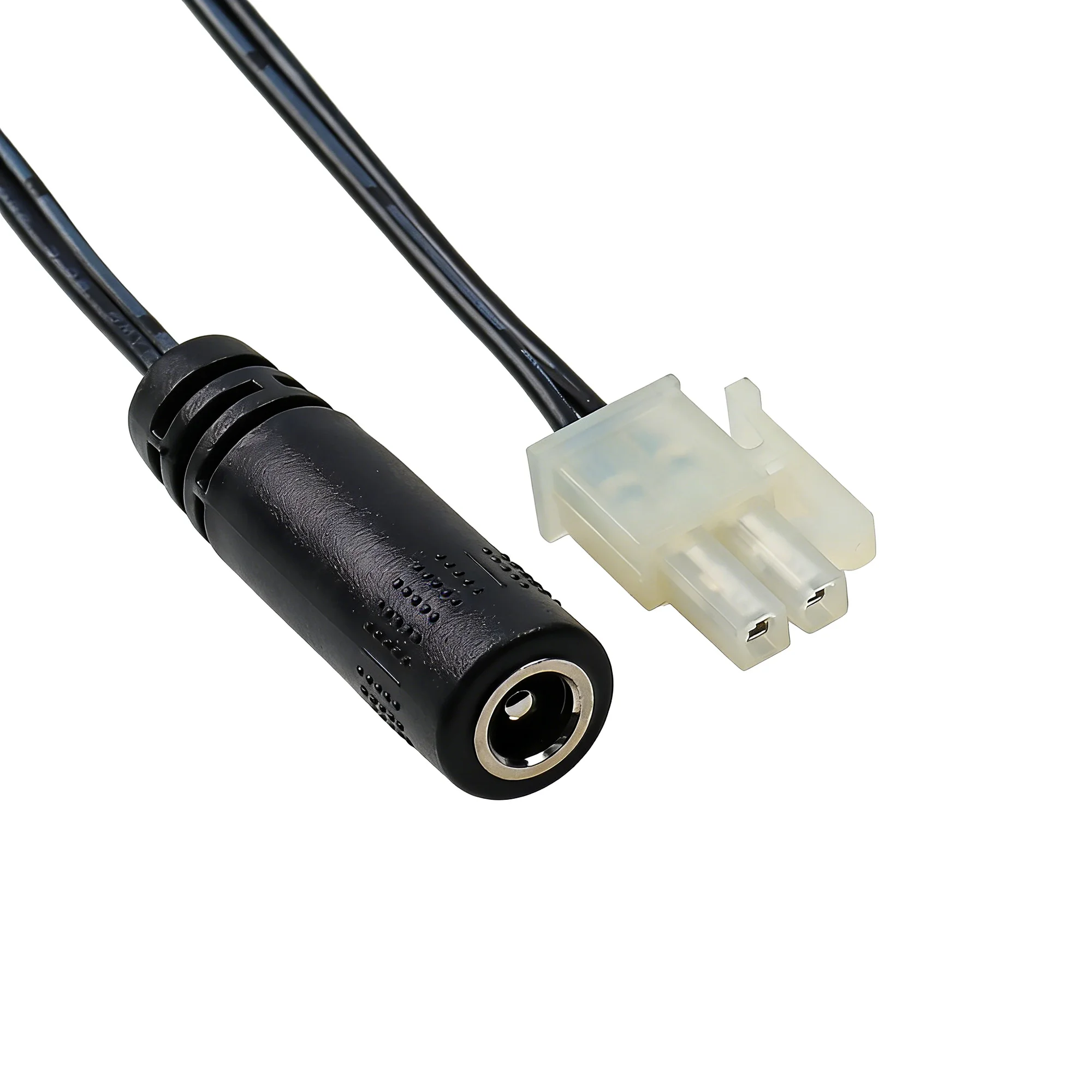 【LANO】Black DC 5.5 * 2.1 Female to Micro Fit 4.2 mm 2Pin Molex Wire Electrical Wire Cable for Routers LED Strips Sensor Modules