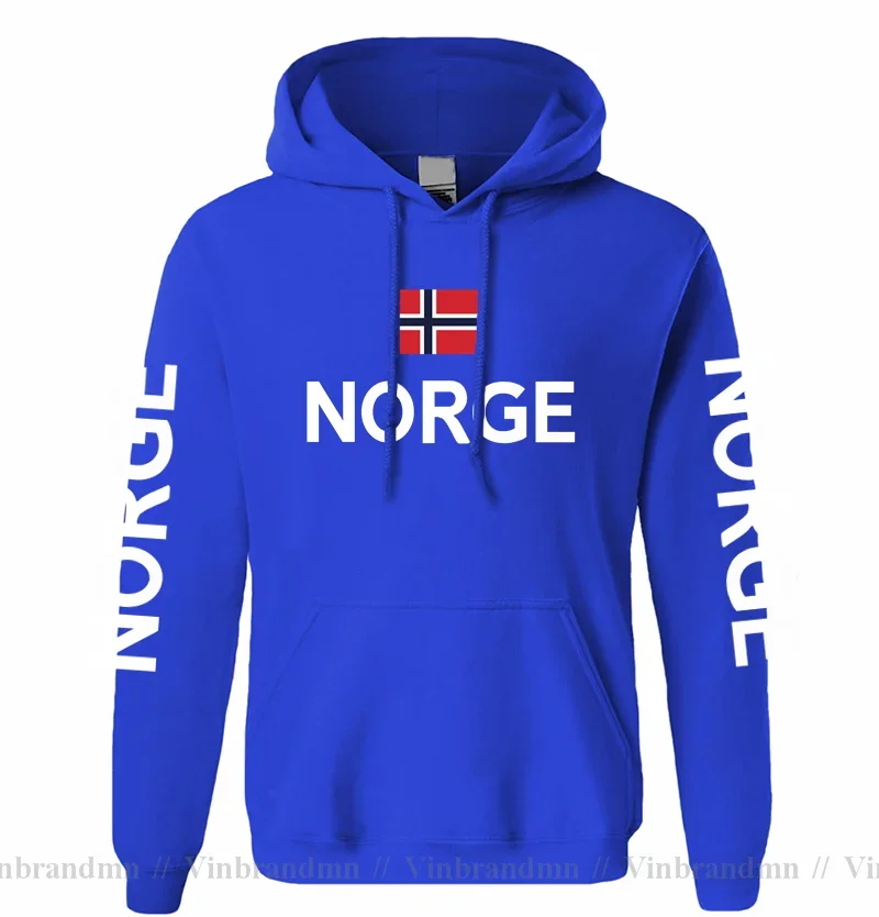 Norway hoodies men sweatshirt sweat new hip hop streetwear footballes jerseyes tracksuit nation Norwegian flag NO Norge Noreg