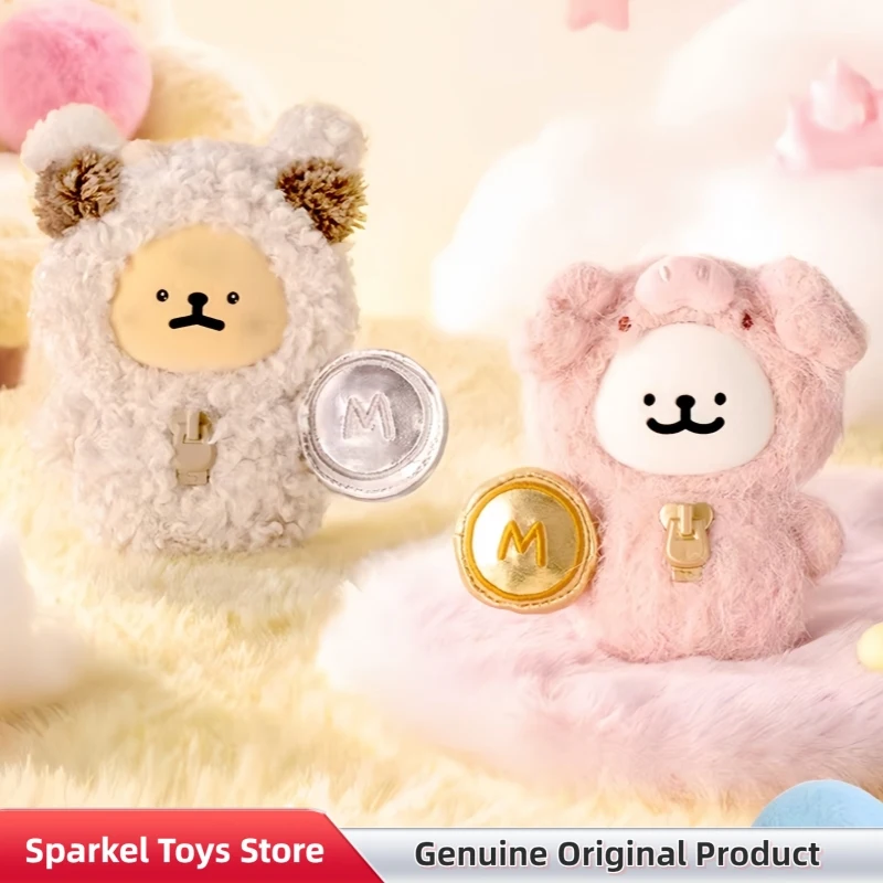 

Genuine Maltese My Good Companion Series Blind Box Cute Line Puppy Mini Figure Vinyl Plush Bag Pendant Doll Ornaments Toys Gifts