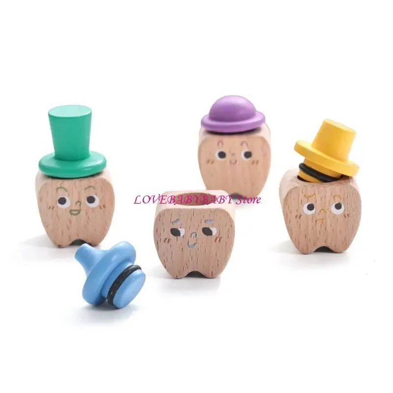 Baby Memorial Tooth Container Set of 1 Deciduous Teeth Organsier Boxes 4XBC