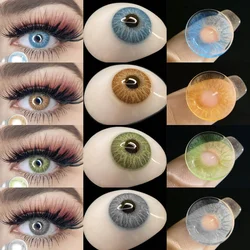 EYESHARE New Colored Contacts Lenses for Eyes 1pair CYPRUS Blue Contacts Natural Gray Lenses Beauty Fashion Green Eyes Contacts