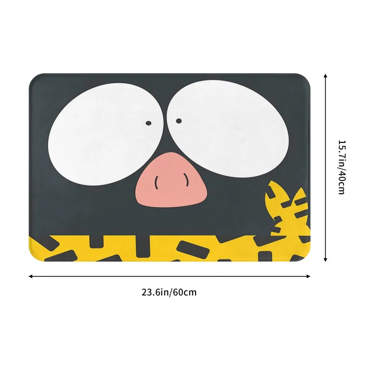 P Chan Ranma 1/2 Doormat Sand Scraping Carpet Rug Kitchen Entrance Home Floor Mat for Bathroom Footpad Mats