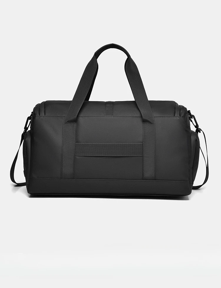 New Fitness Bag with Dry-wet Separation, Multi-functional Independent Shoe Compartment Storage Bag and Hand-held Travel Bag