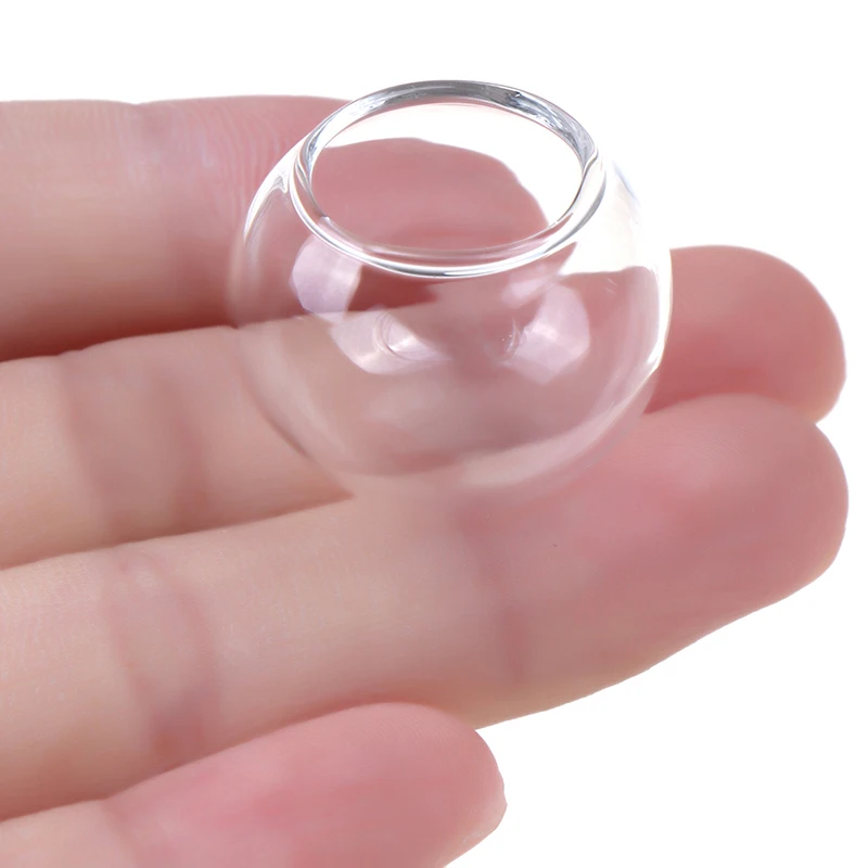 1x Dollhouse Miniature Mini Fish Tank Mini Glass Bowl Doll House Accessories