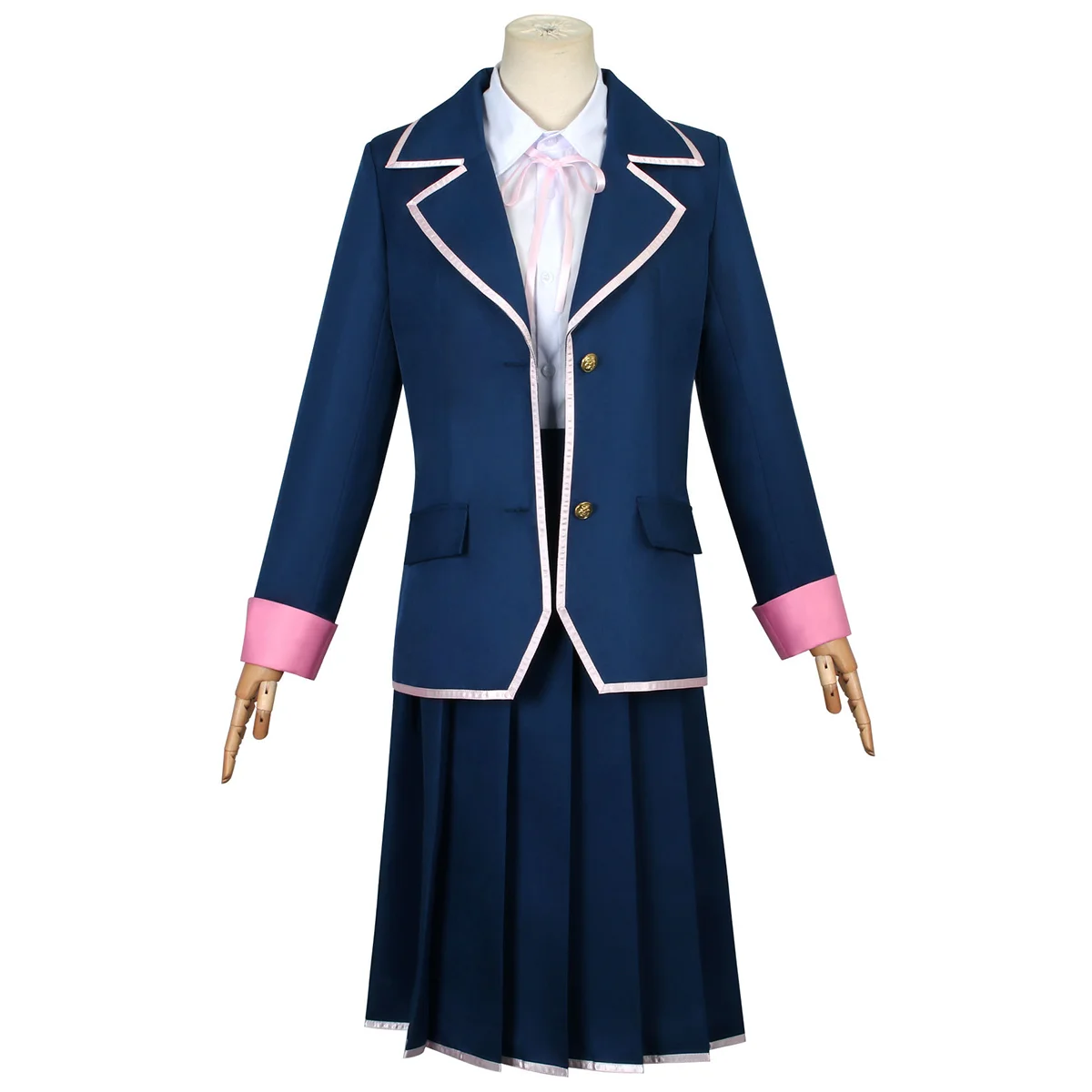 

Hemixush Anime Cos Oyama Mahiro Cosplay Costume School Uniform Full Set Unisex Suit