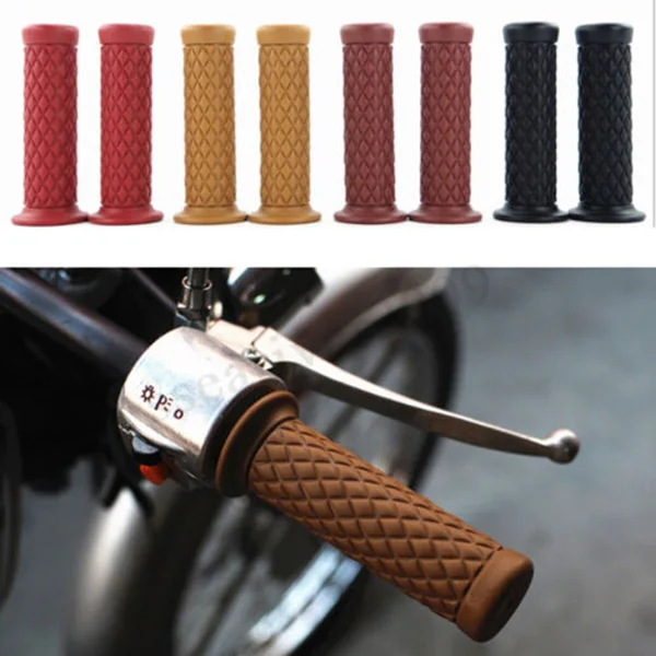 

Pair of Handlebar Grips 22mm Universal Handlebar for Motorcycle
