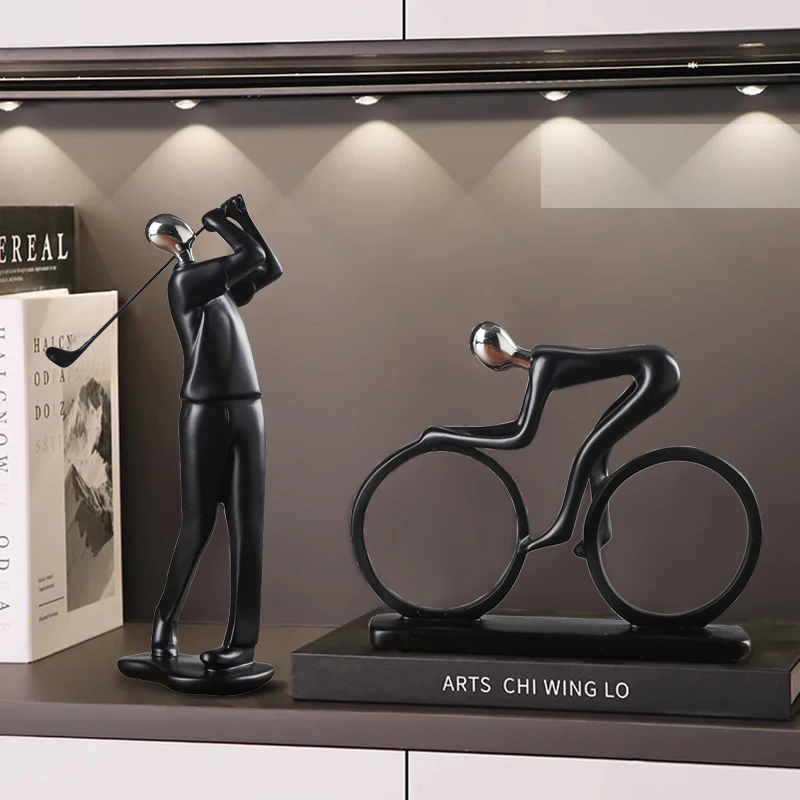 

Sports figure creative desktop ornament living room wine cabinet office display cabinet decoration