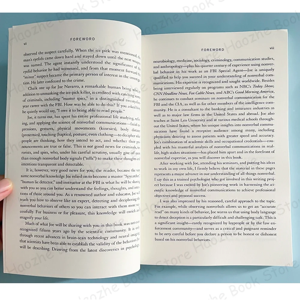 What Every Body Is Saying: An Ex-FBI Agent\'s Guide to Speed-Reading People Interpersonal Relations English Book Paperback