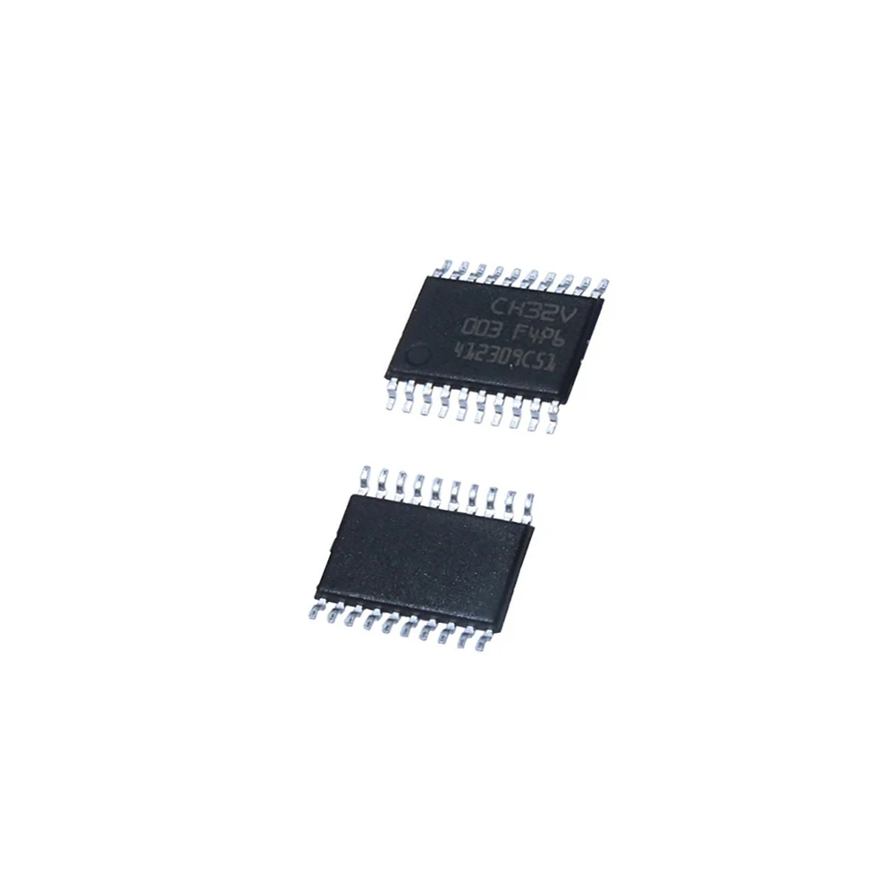 5PCS/LOT CH32V003F4P6 CH32V003 TSSOP-20 Microcontroller IC SMD New Good Quality Chipset