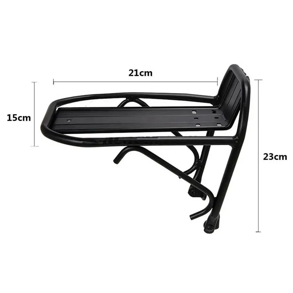 Bicycle Front Rack MTB Road Bicycle Front Rack Carrier Aluminum Alloy Cycling Bike Carrier Panniers Bracket Luggage Shelf