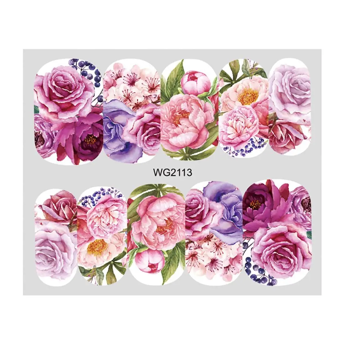 Летние-цветы-и-листья-наклейки-для-ногтей-цветочные-наклейки-для-ногтей-водные-наклейки-переводная-наклейка-с-розами