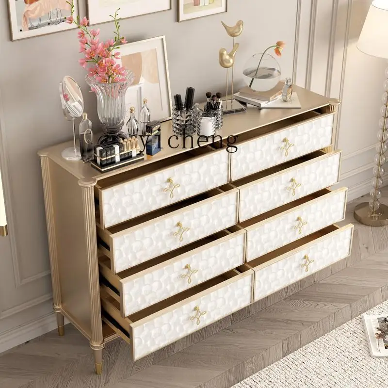 

FY all solid wood chest, bedroom chest, locker, bedside locker, drawer storage