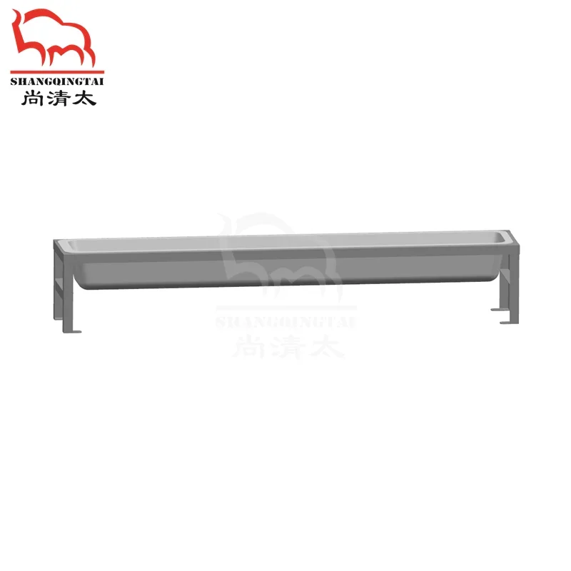 stainless steel sheep feeder trough goat farming equipment goat farming livestock factories customization wholesale