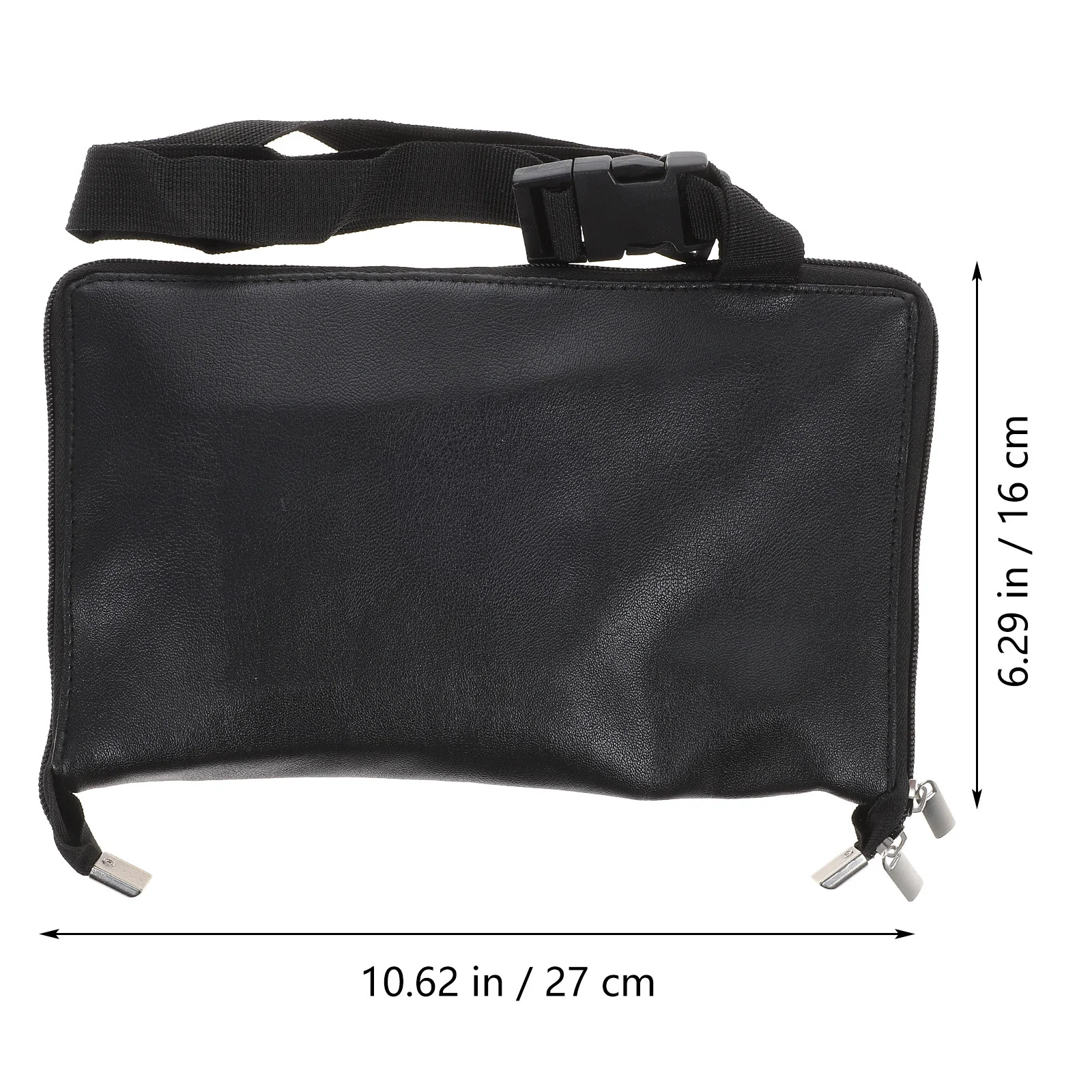 حقيبة خصر بفرشاة قابلة للتعديل من البولي يوريثان، منظم مكياج متعدد الطبقات، حقيبة سفر محمولة للنساء #4