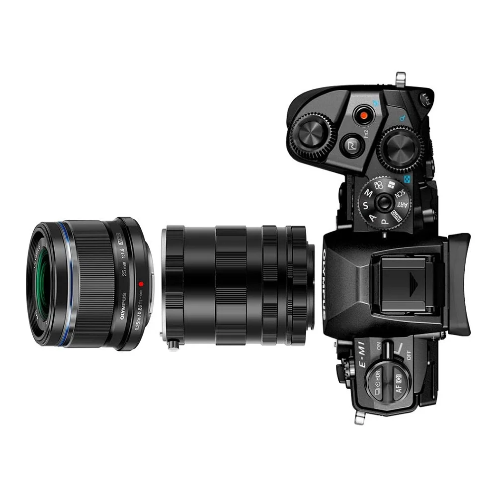 Mcoplus โลหะคู่มือ Macro หลอดขยายแหวนสําหรับ Olympus Panasonic M4/3 ปากกา E-PL1 E-PL1s E-PL2 E-PL3 E-P2 E-P3 E-M OM-D E-M5