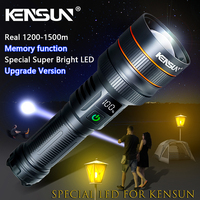 High Power Super Long Range LED Flashlight Type-C Charging Strong Light Tactical Torch Lamp Outdoor Portable Lantern Waterproof