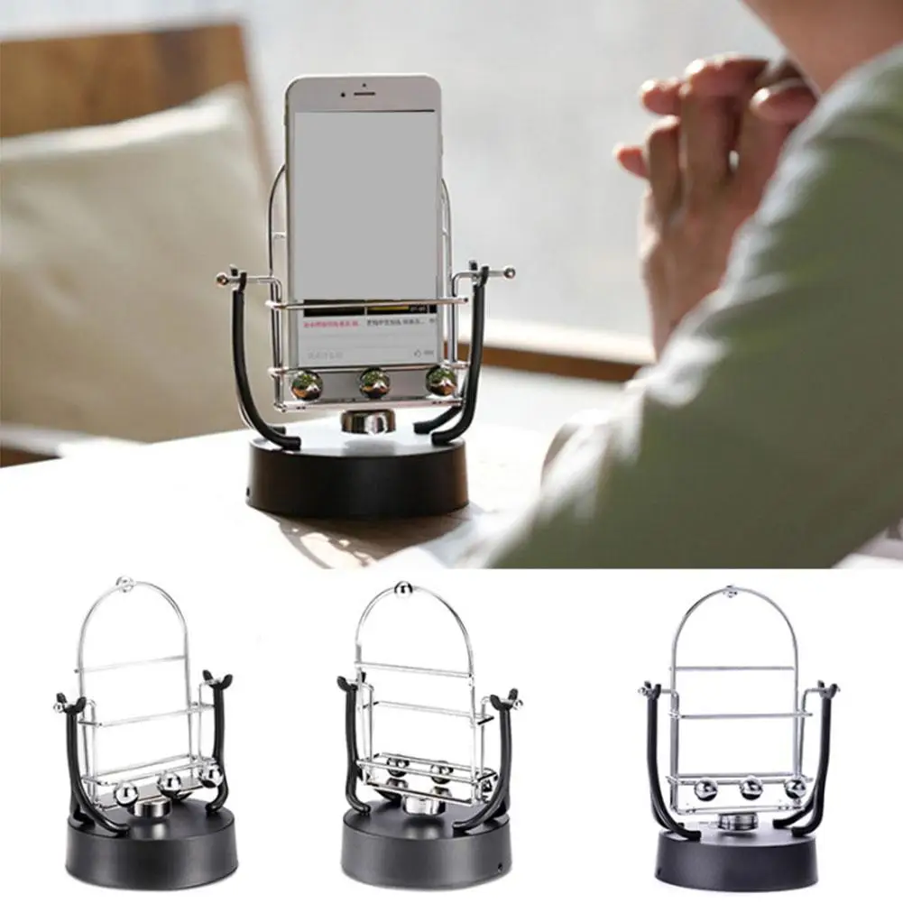 

Mobile Phone Stepper Mobile Phone Stand Shaker Automatic Artifact Walker Step Holder Phone Brushing L3X5