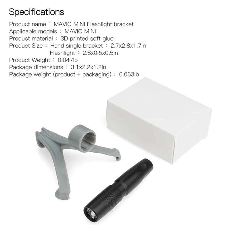 قابل للتعديل مصباح ليد ل DJI Mavic أضواء صغيرة ليلة الطيران الكشاف مصباح يدوي ملحقات طائرة بدون طيار مؤشر التصوير Led