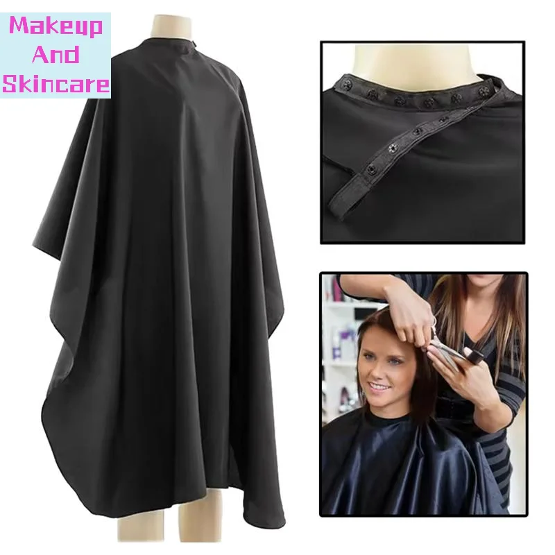 Professional Hairdressing Hair Cutting Cape With Adjustable Snap Closure Salon Barber Cape 140*120cm Waterproof Hairdressing