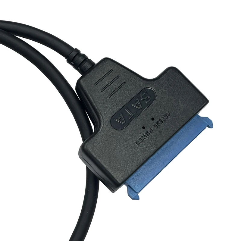 1Pcs Dual Head USB 3.0 Type-C To SATA Adapter 2.5 Inches Hard Disk Laptop Connector Notebook Computer PC Desktop SSD Driver