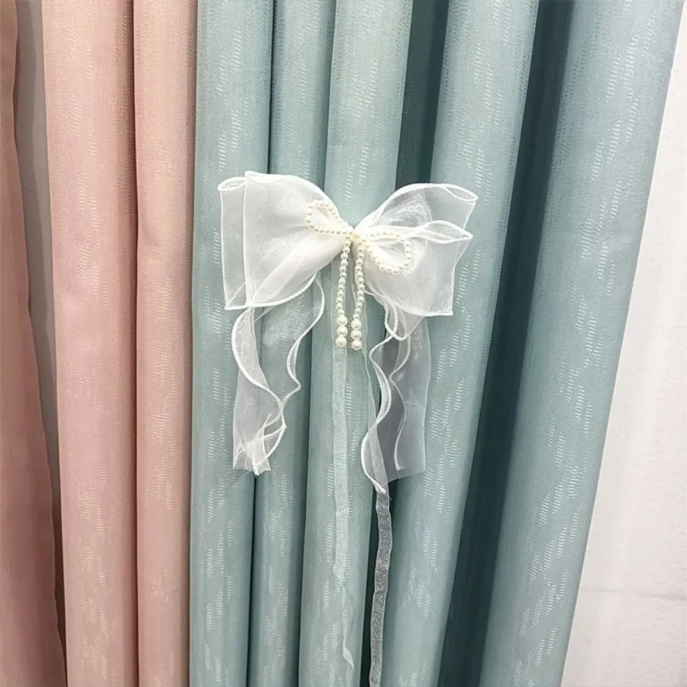 NEW Polyester Curtain Bow Tiebacks Curtain Decor French Curtains Straps Curtain Accessories Window Curtains Binding Rope