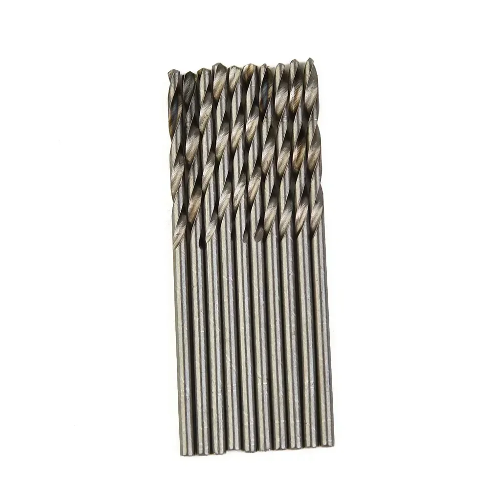 40/50Pcs 0.5-2mm/1-3mm Titanium Coated Drill Bits HSS High Speed Steel Drill Bits Set Tool For Metal Drilling Cutter Machine