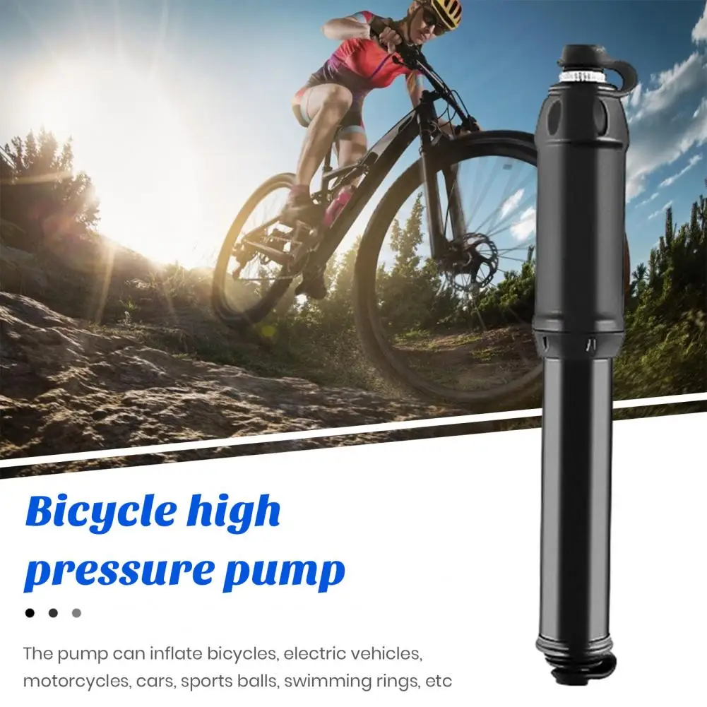 Small Tire Pump for Cars Mini Pump for Bicycles High Pressure Mini Bike Pump Set for Sports Balls Swimming Rings Vehicles