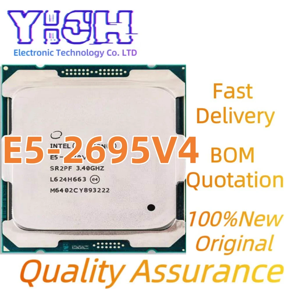 E5-2695V4 SR2J1 18Core 36Threads LGA2011-3 14NM 2.1GHz 45M E5 2695V4 E5 LGA 2011-3 E5-2695 V4