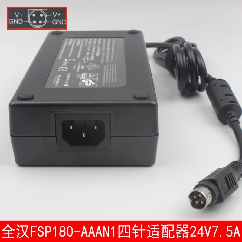 Para adaptador de alimentação FSP 180-AAAN1 19V 9,47A / 24V 7,5A fonte de quatro pinos