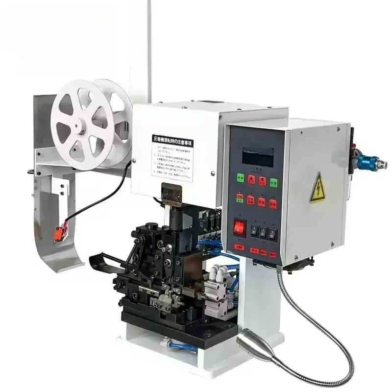 

Semi-Automatic Cable Terminal Crimp Machine Cable Stripping and Crimping Manufacturing Equipment