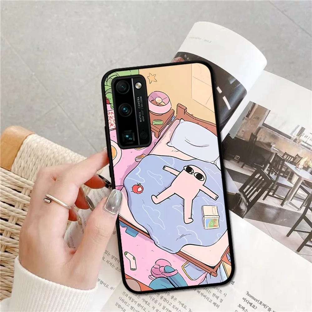 Big Eye Ketnipz Phone Case For Huawei Honor 10 Lite 9 20 7A 9X 30 50 60 70 Pro Plus Soft Silicone Cover