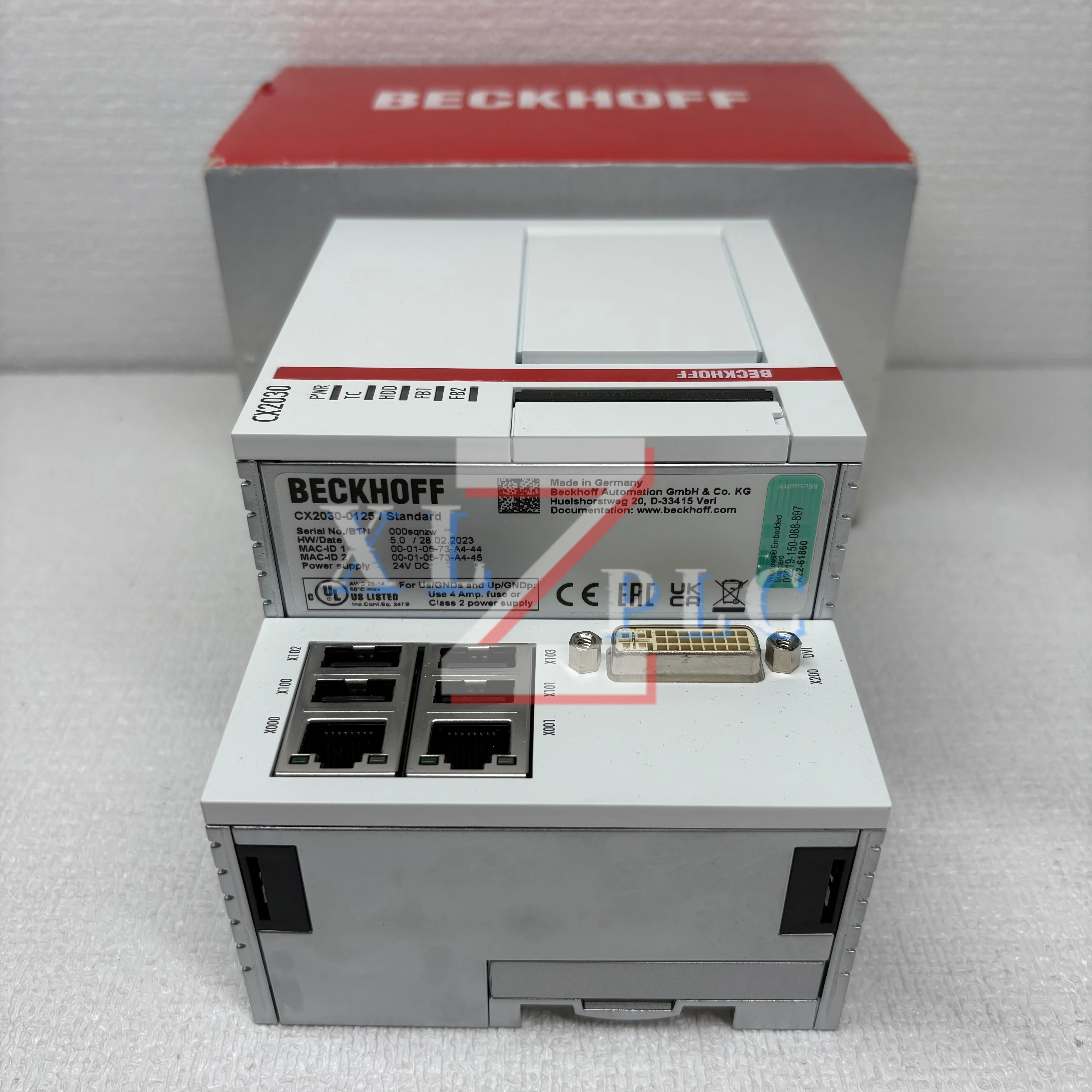CX2030-0125  Standard controller  new in box