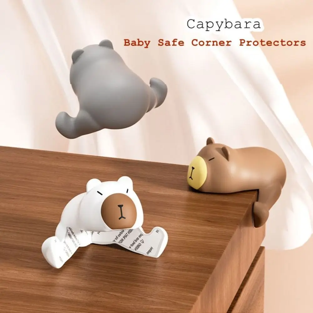 Anticollision Strip Baby Safe Corner Protectors Safety Desk Corner Guards Capybara Kids Security Edge Protection Children Gift