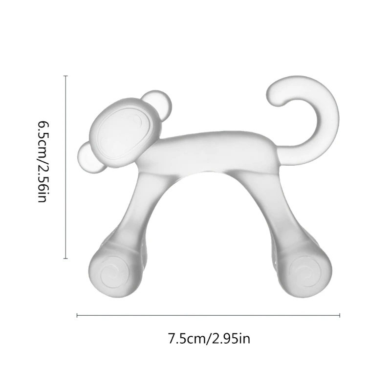 การ์ตูนรูปร่างTeething Aidสนุก & Functional Teetherอ่อนโยนTeethingของเล่นปลอดสารพิษ & บริการยาวTeetherสำหรับเด็กผู้หญิง