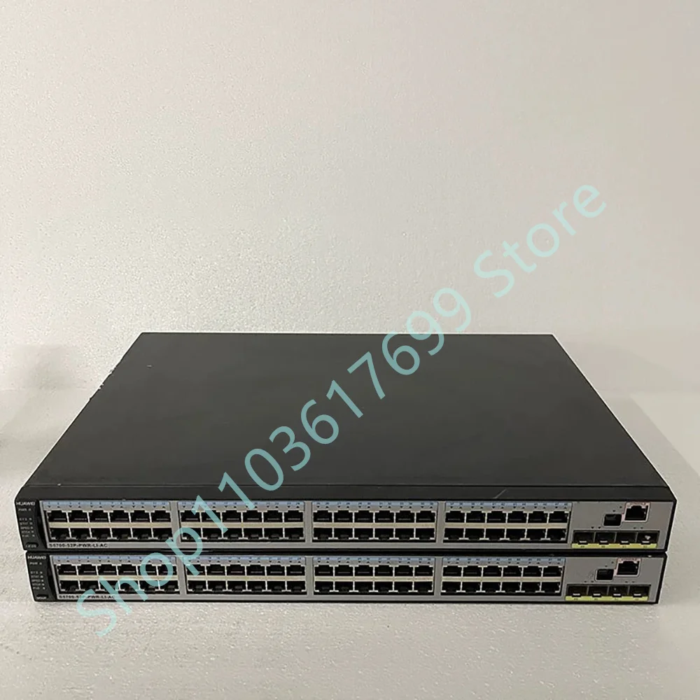 

1PCS 48-port Gigabit POE Powered 4SFP Network Switch S5700-52P-PWR-LI-A