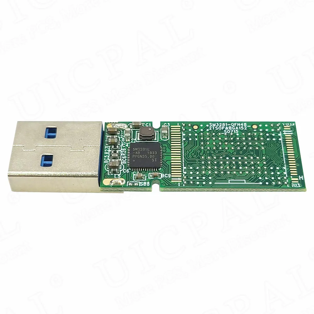 Sm3281ab Haupt steuer platine pcba für nand flash usb3.0 doppelt schweiß bar bga132 bga152 chip u disk pcb controller diy 3,0 neu – Detail 3