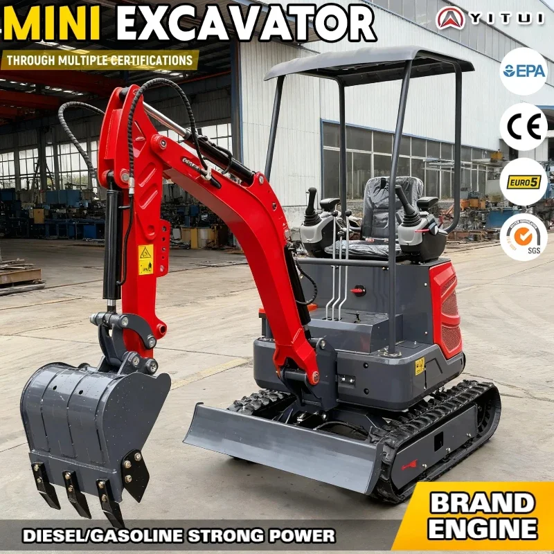 مفاجأة السعر Excavator2ton Kubota Engine Epa Digger Farm حفارات صغيرة أسعار حفارة زاحفة صغيرة مخصصة