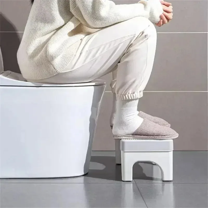 Toilet stool Foot stool Household toilet Squatting auxiliary artifact Children's non-slip foot pad Foot stool