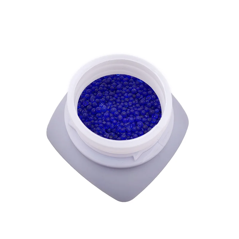 

500g Blue discolored silica gel desiccant 3-5mm transformer machinery and equipment electronic products moisture-proof beads