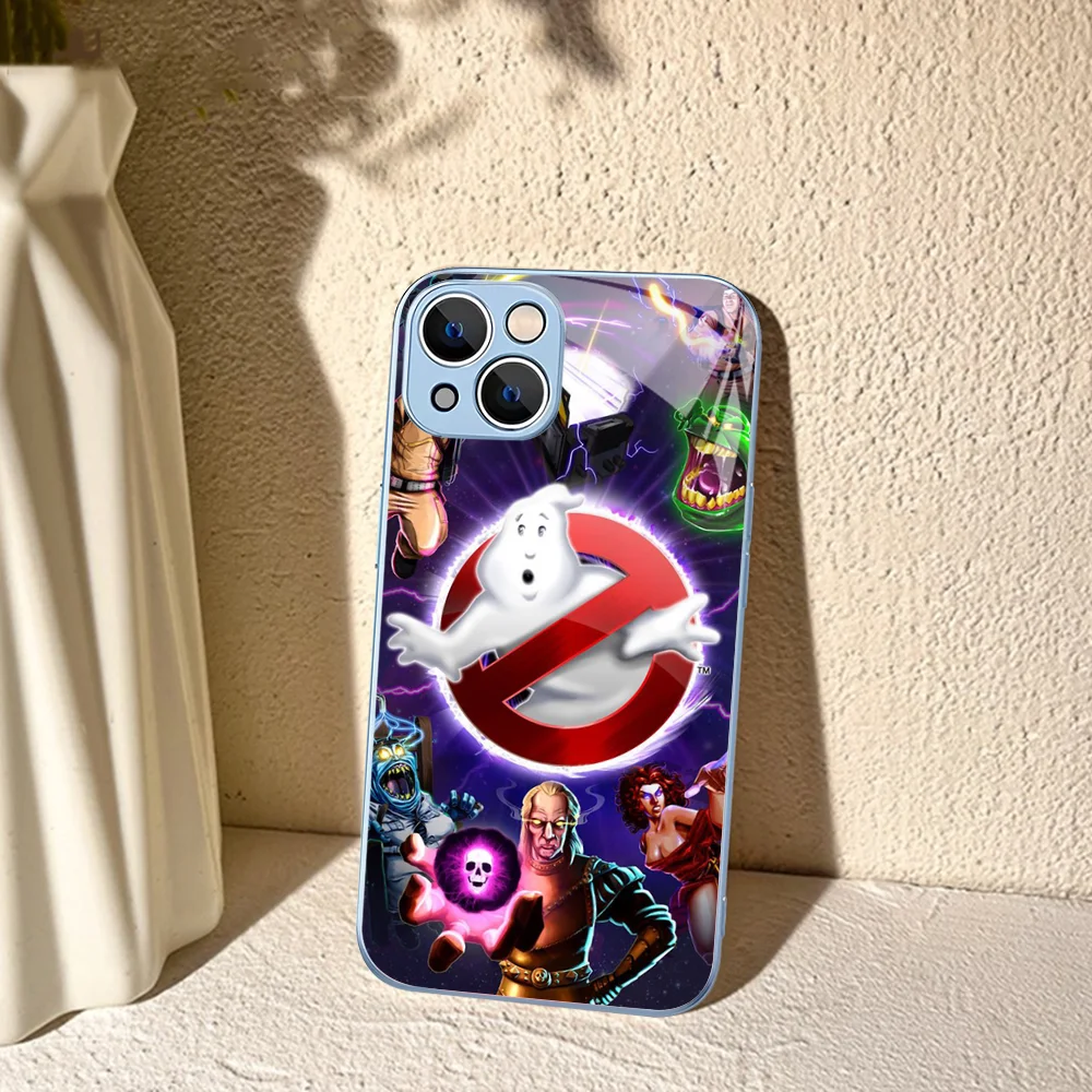 Movie-G-Ghostbusters Phone Case For IPhone 14 13 12 Mini 11 Pro XS Max X XR 14 Plus Tempered Glass Cover