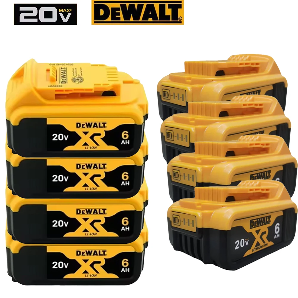 

Original DEWALT 20V6.0Ah battery, suitable for all 20V DEWALT fly free power tools, DCB200 DCB118, DCB115, DCB112 chargers