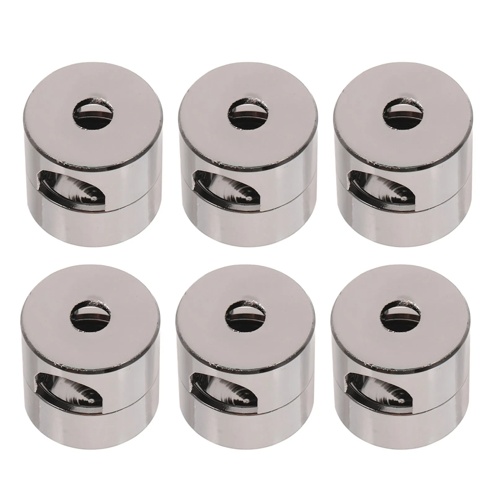 6Pcs Retro Style Cable Holders Aluminum Cord Clips Ceiling Light Fixing DIY Pendant Lamp Wire Organizer Black Lamp Cable Grip