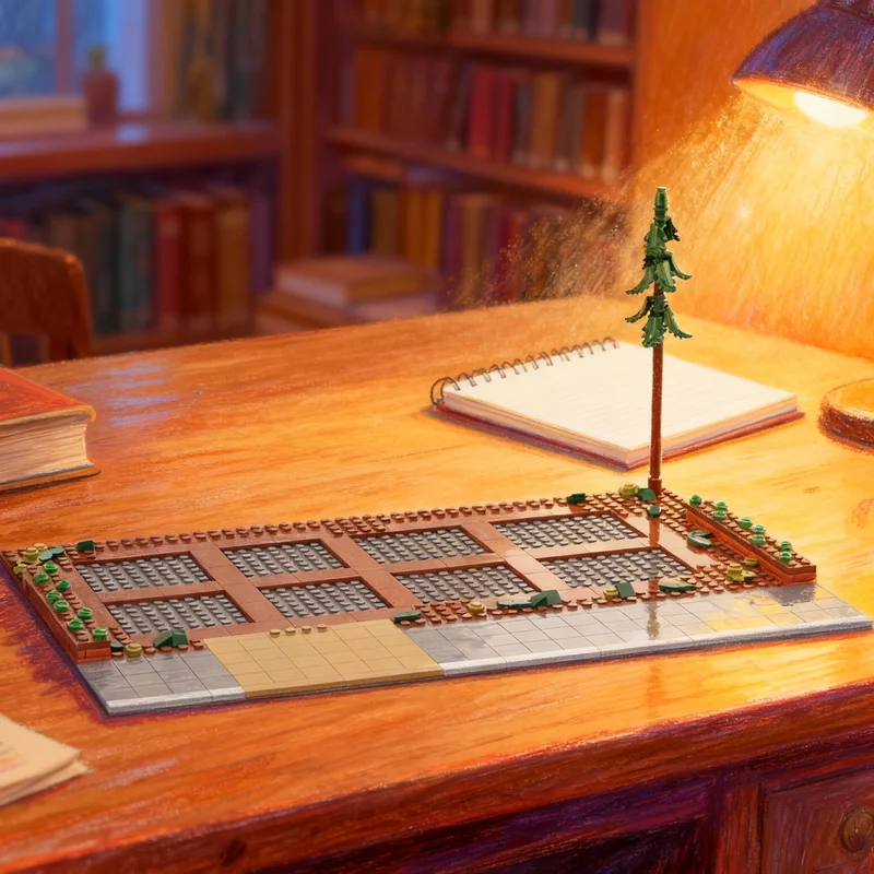 

315pcs MOC Modular Display For Set Twilight The Cullen House Streetscape Model Building Blocks DIY Creative Gift Decor Premium