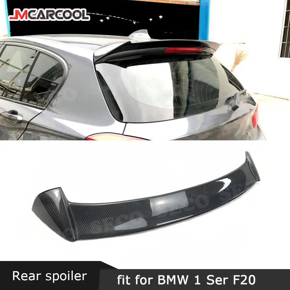 

JMCARCOOL For BMW 1 Series F20 116i 120i 118i M135i Hatchback Carbon Fiber Rear Roof Spoiler Wing 2012 - 2018
