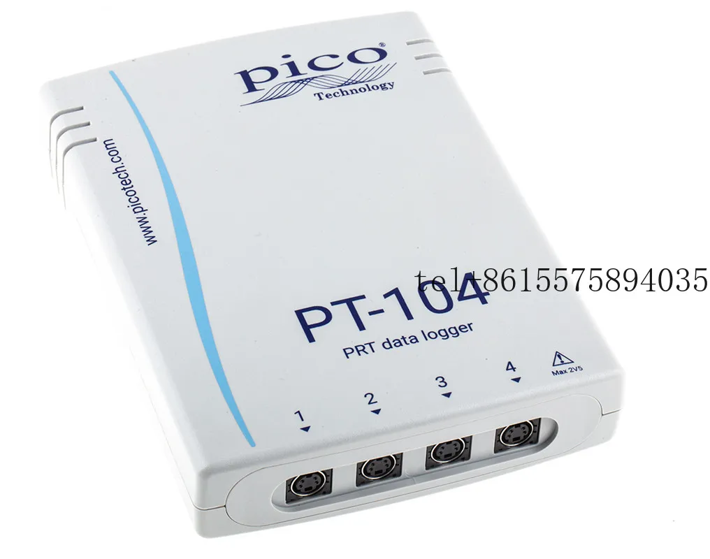

2026 Pico Technology PT-104 Temperature Data Logger Data Logger with PT1000 Sensor for Resistance,Temperature,Voltage,4 Channels