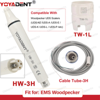 Dental Ultrasonic Scaler Handpiece HW-3H Scaling Tips Cable Tube Fit Woodpecker EMS VRN Ultrasonic Scaler Dental Tools