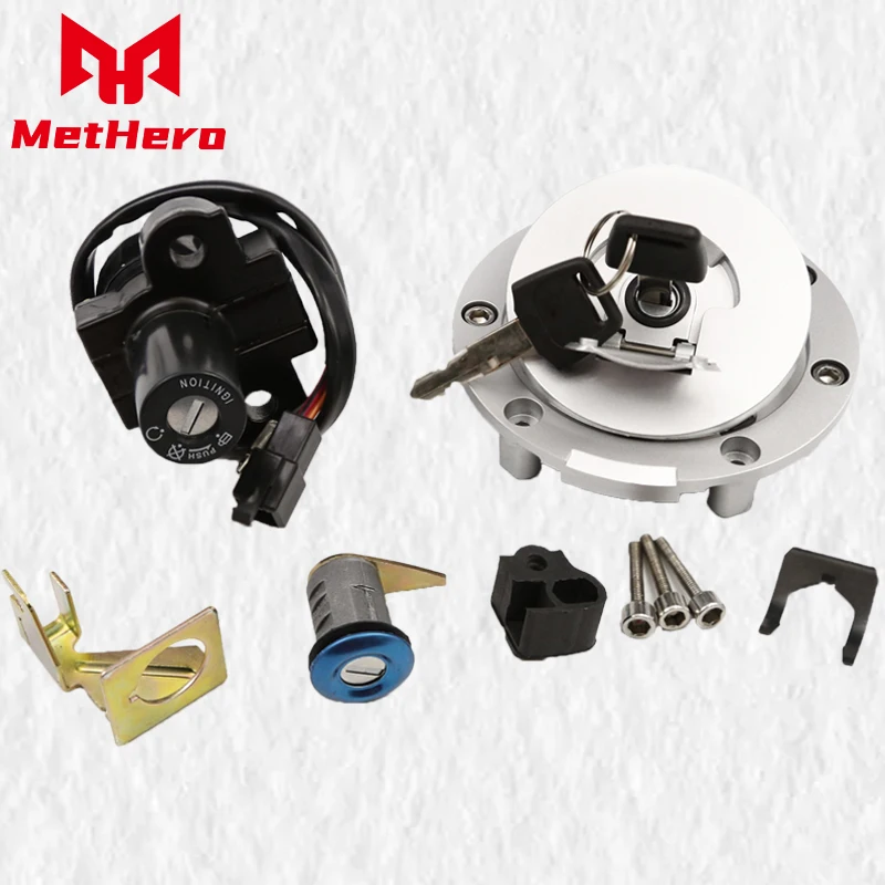 

For Honda CBR600 CBR 600 F2 F 2 F3 F 3 1991 - 1998 Motorcycle Seat Lock With Keys And Ignition Switch Lock Fuel Gas Cap Lock