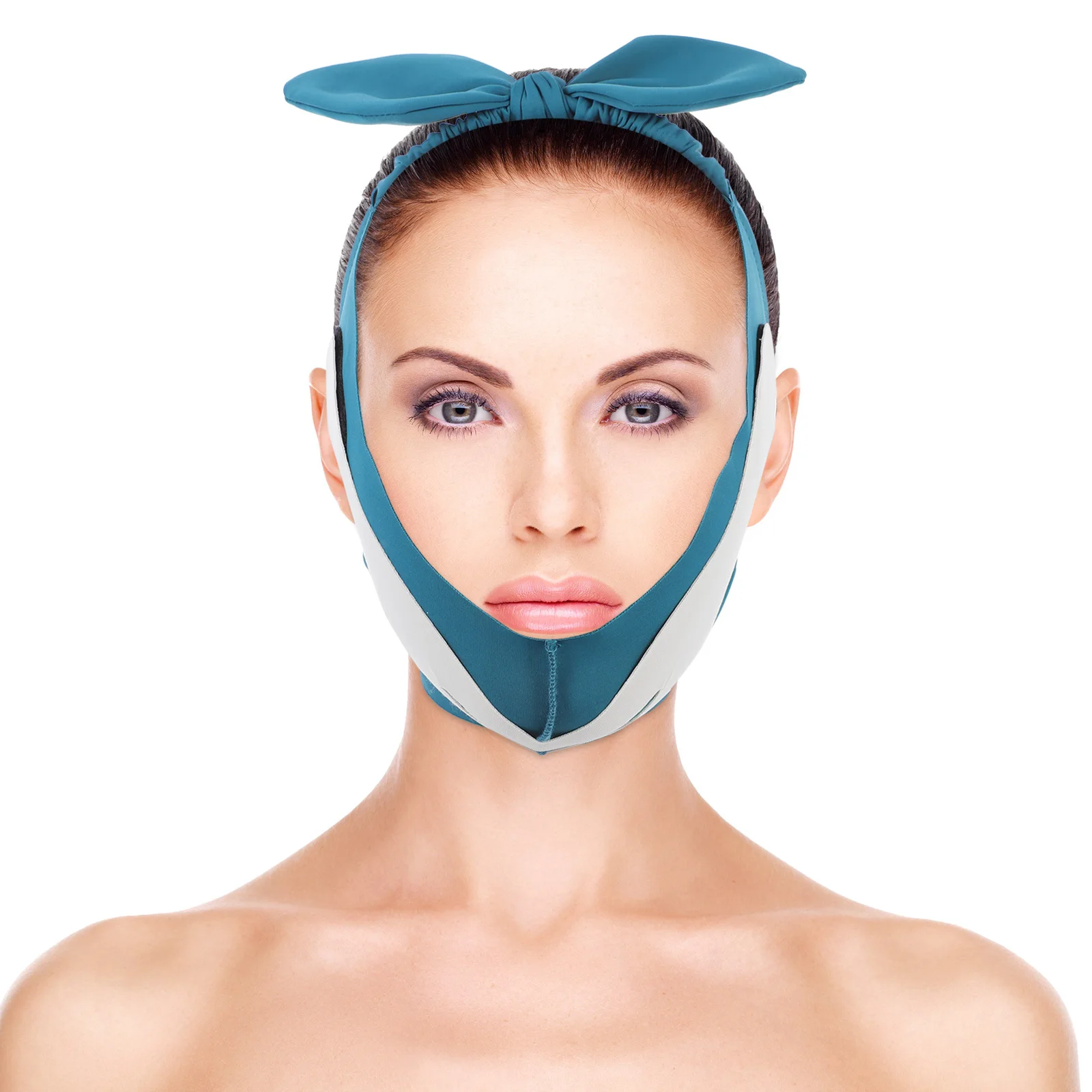 Facelift-Verband, Ferninfrarot-Doppelkinn-Reduzierer, Lifting-Maske, straffender Gesichtsgürtel