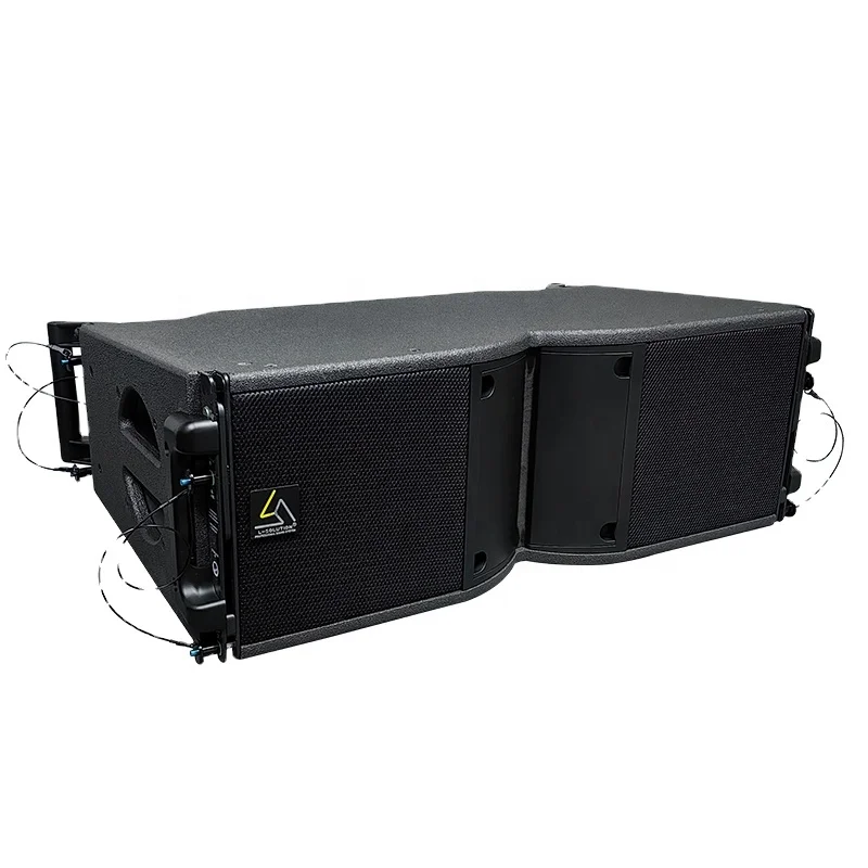 

Hot Sale K208 Two-Way Dual 8 Inch Professional Active Line Array Speakers For Concert Church For DJ Stage Sound System