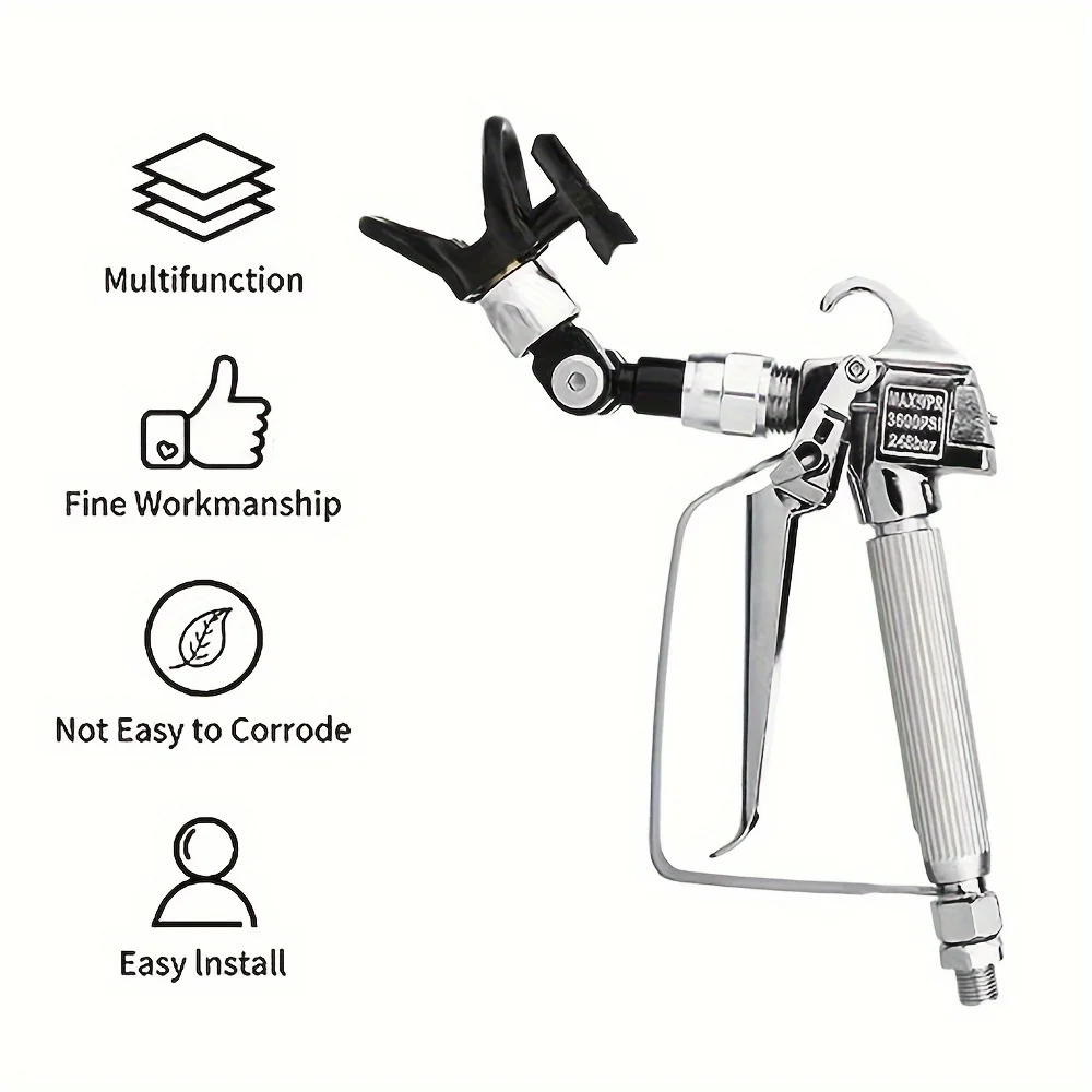 High-pressure Spray Gun Nozzle Rotary Joint Nozzle Seat Airless Spraying Machine Accessories